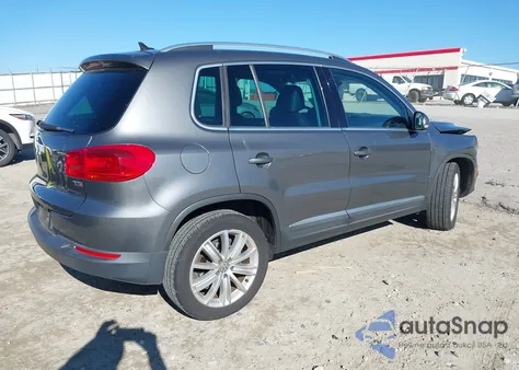 2016 Volkswagen Tiguan Se из США, поврежденный, VIN WVGAV7AX8GW590493